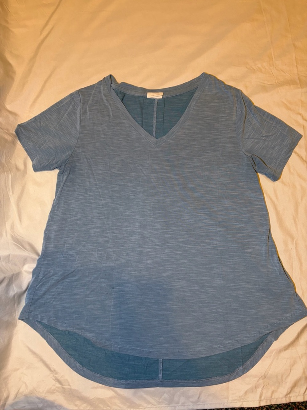Mod Ref Blue V-Neck Short Sleeve Tee